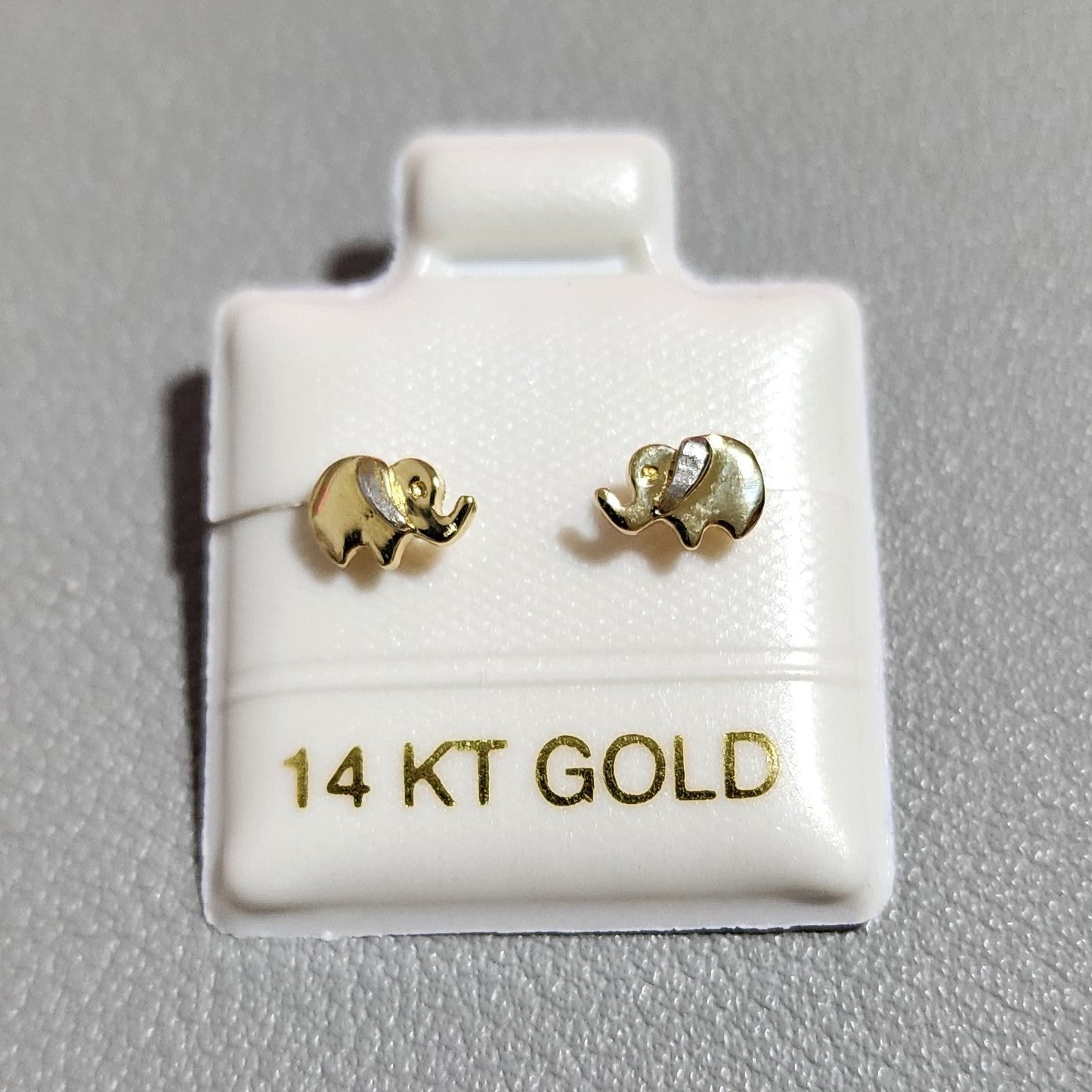 Broqueles Elefante 14K