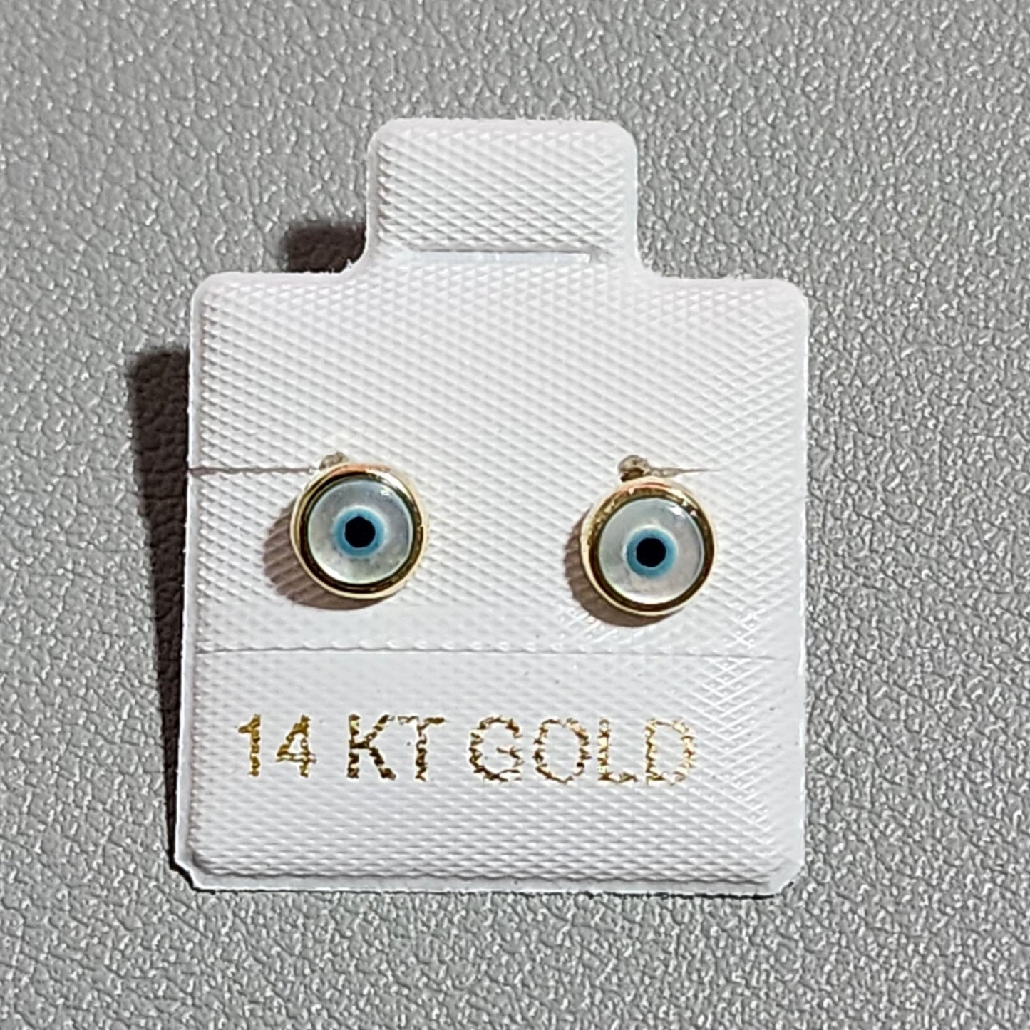 Broqueles Ojo Concha 14K