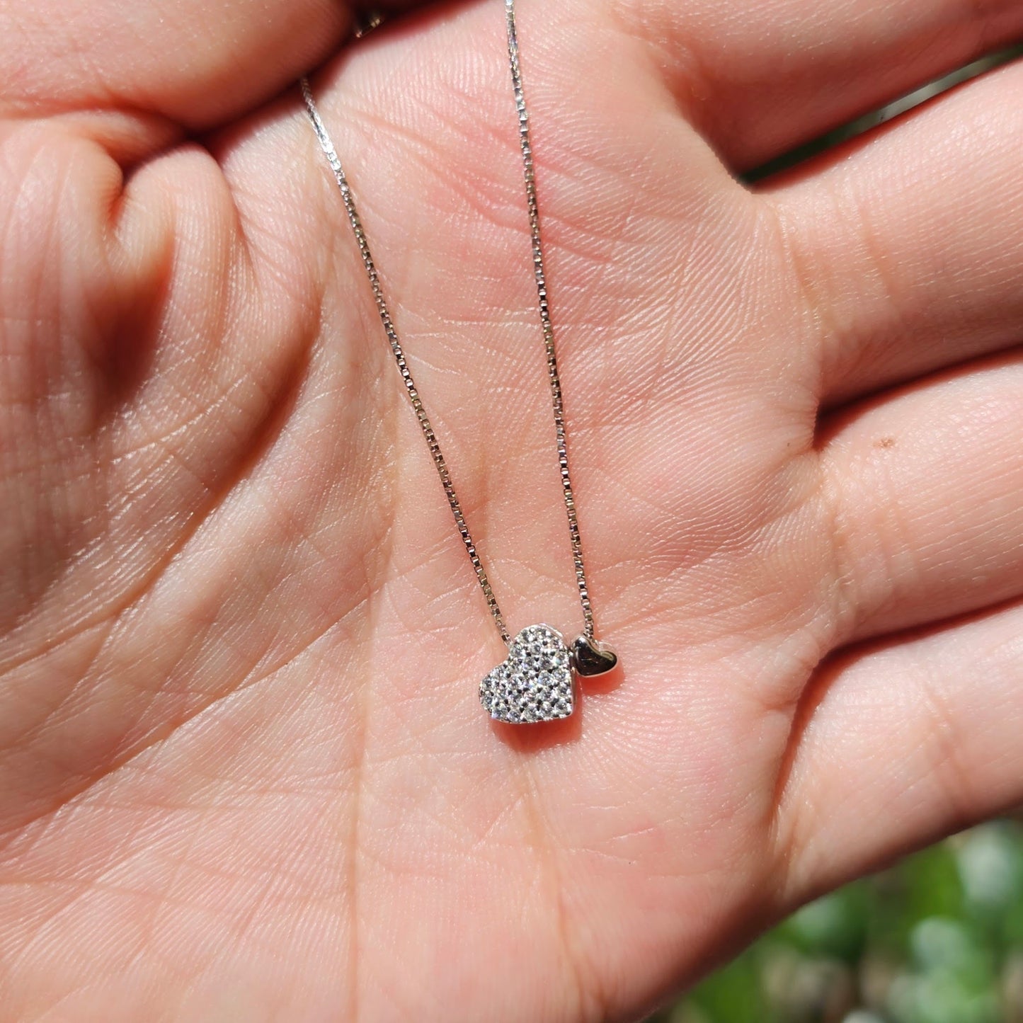 Corazón mini doble
