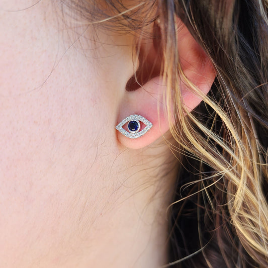 Broqueles de Ojo Turco Chico