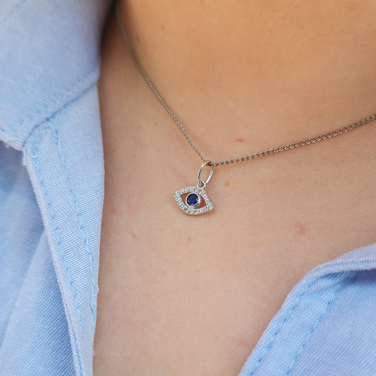 Gargantilla de Ojo Turco Chico