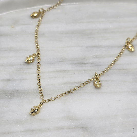 Gargantilla Cráneos