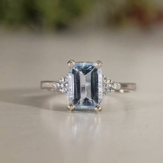 Anillo Celeste - Topacio