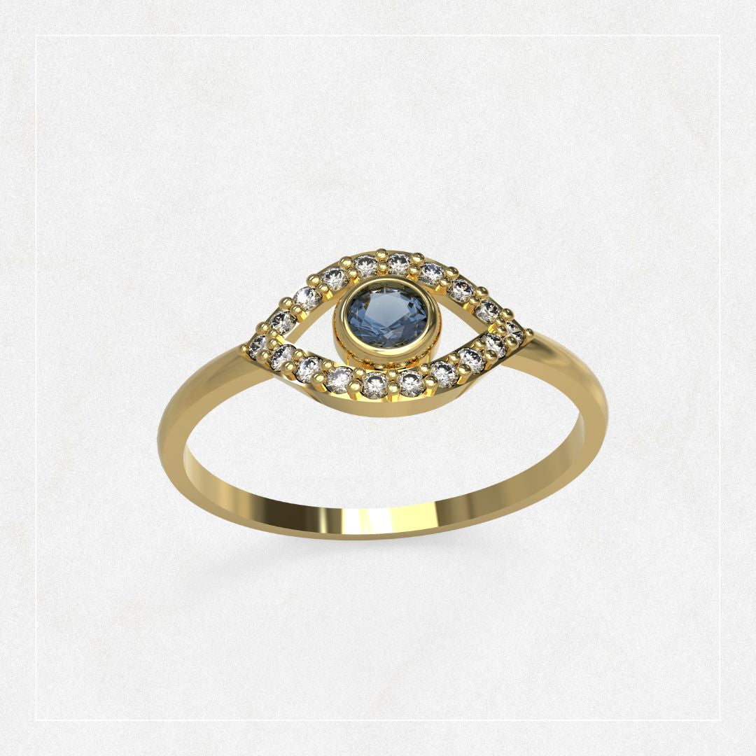 Anillo de Ojo Turco Chico