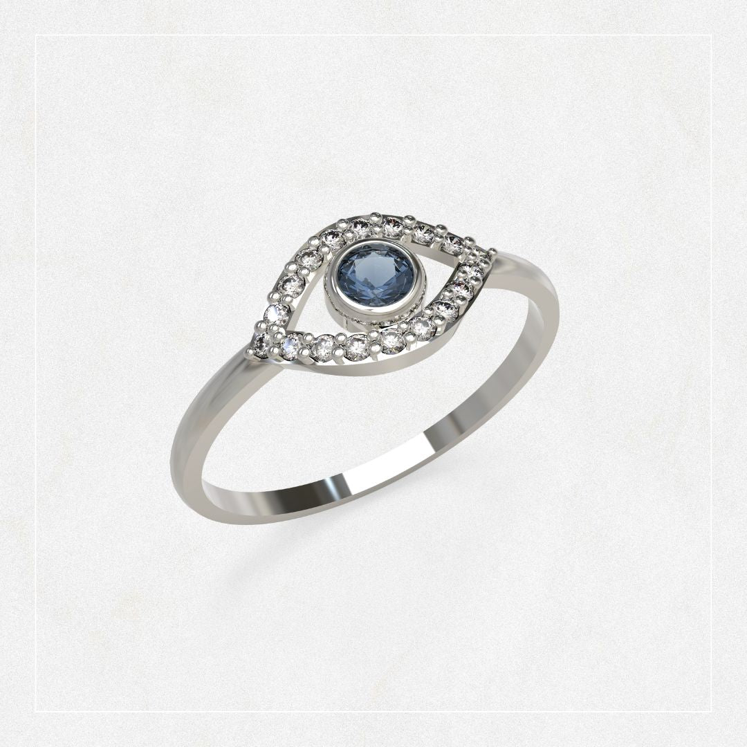 Anillo de Ojo Turco Chico