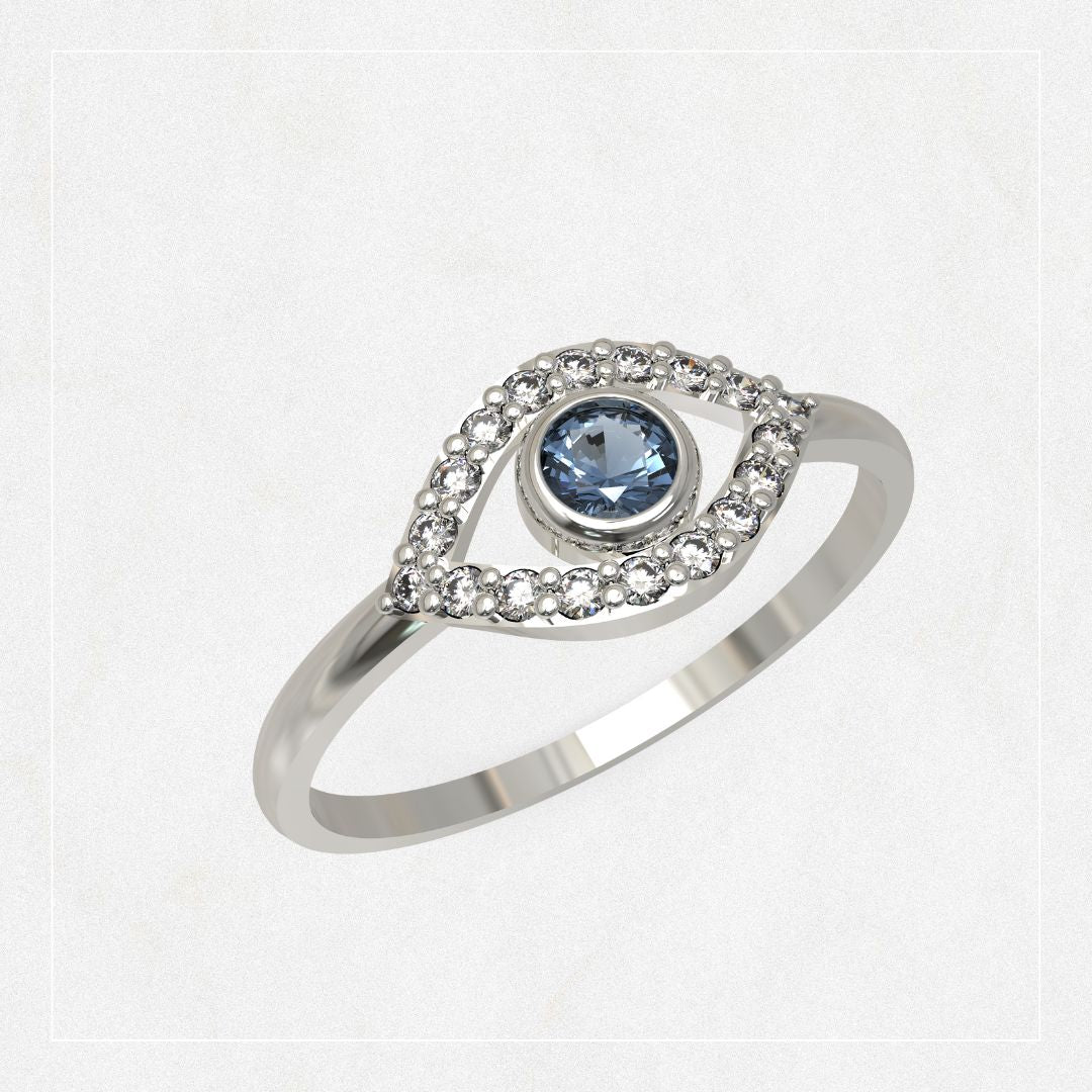 Anillo de Ojo Turco Chico