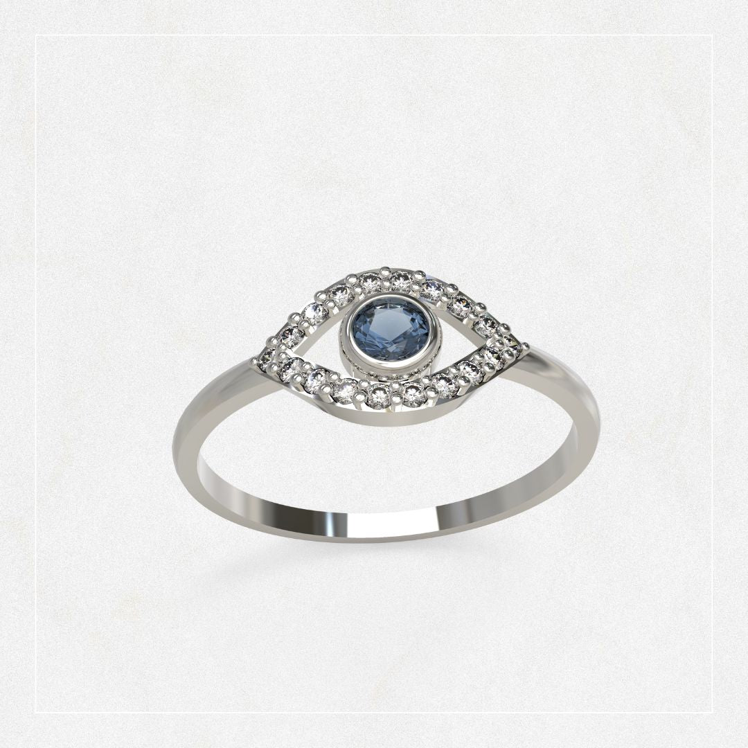 Anillo de Ojo Turco Chico
