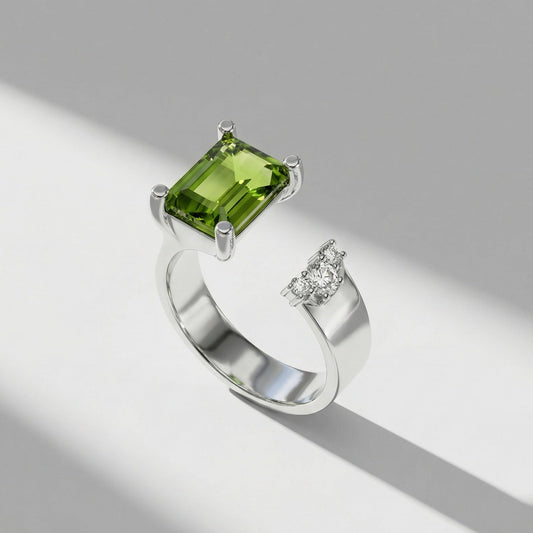Anillo Solaris - Peridoto