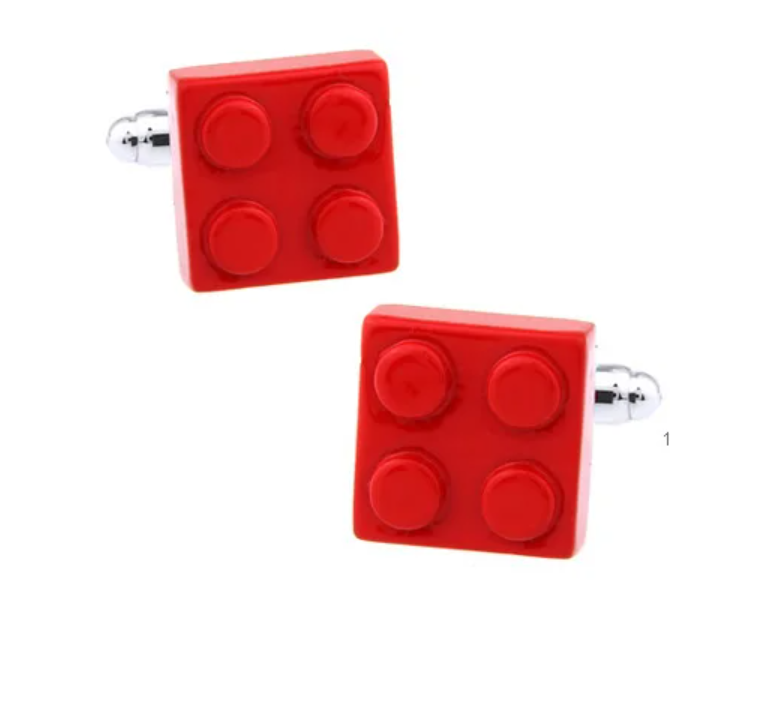 Mancuernillas de Lego