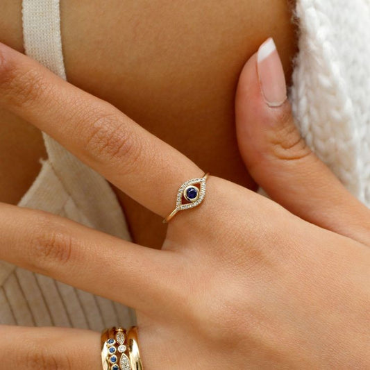 Anillo de Ojo Turco Chico