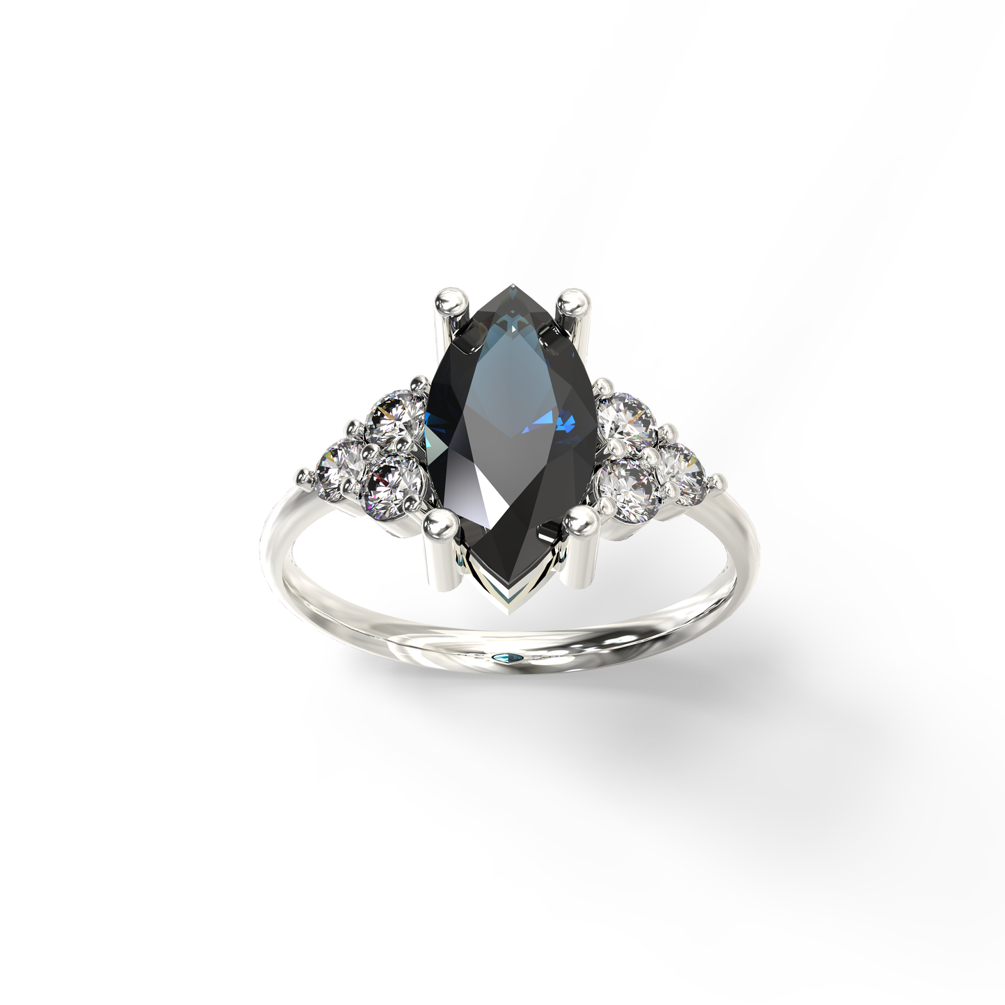 Anillo Tucson Zafiro Natural