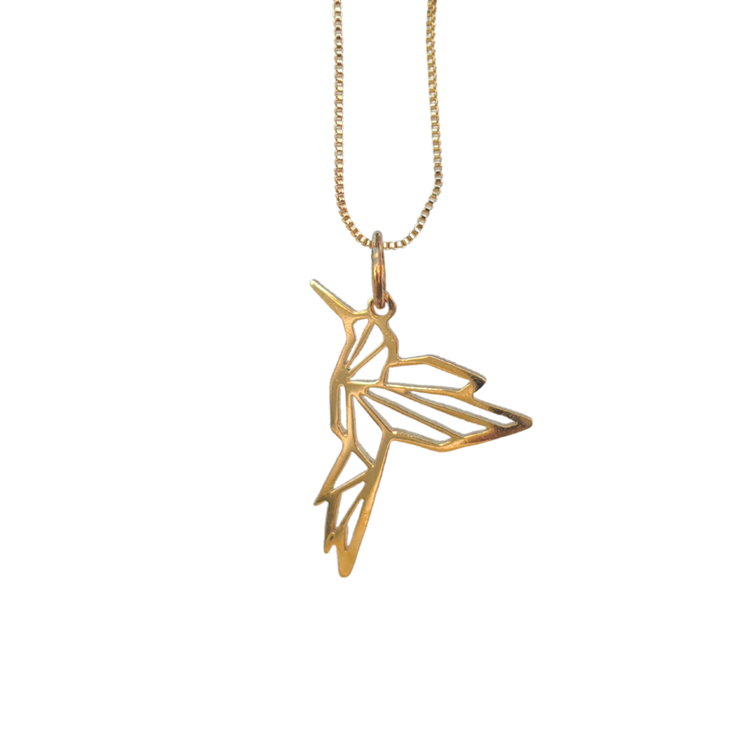 Dije Colibri Geométrico