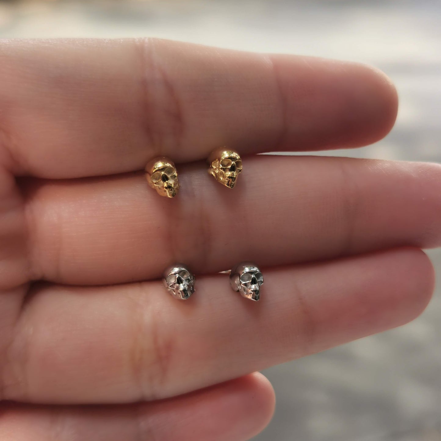 Broqueles Skull Mini
