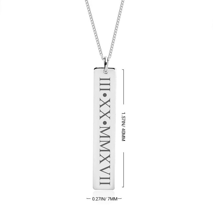 Collar vertical para grabar