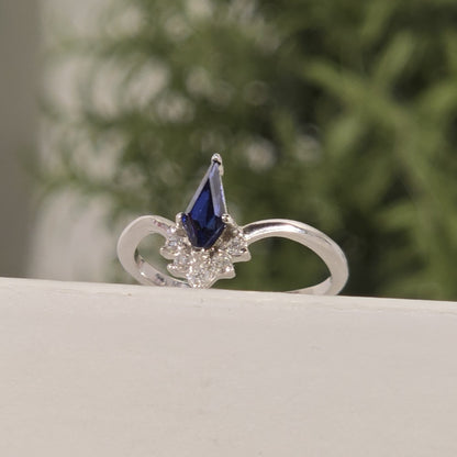 Anillo Vega - Zafiro