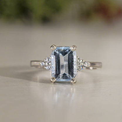 Anillo Celeste - Topacio