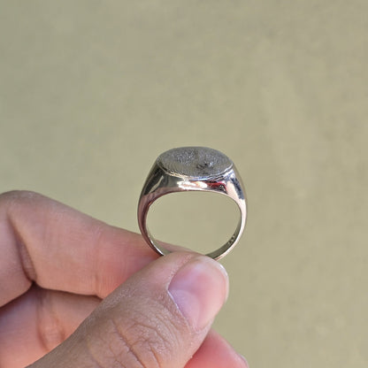 Anillo Signet Grand - 1 cm (KIT En casa)