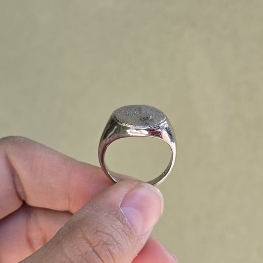 Anillo Signet Grand - 1 cm (KIT En casa)