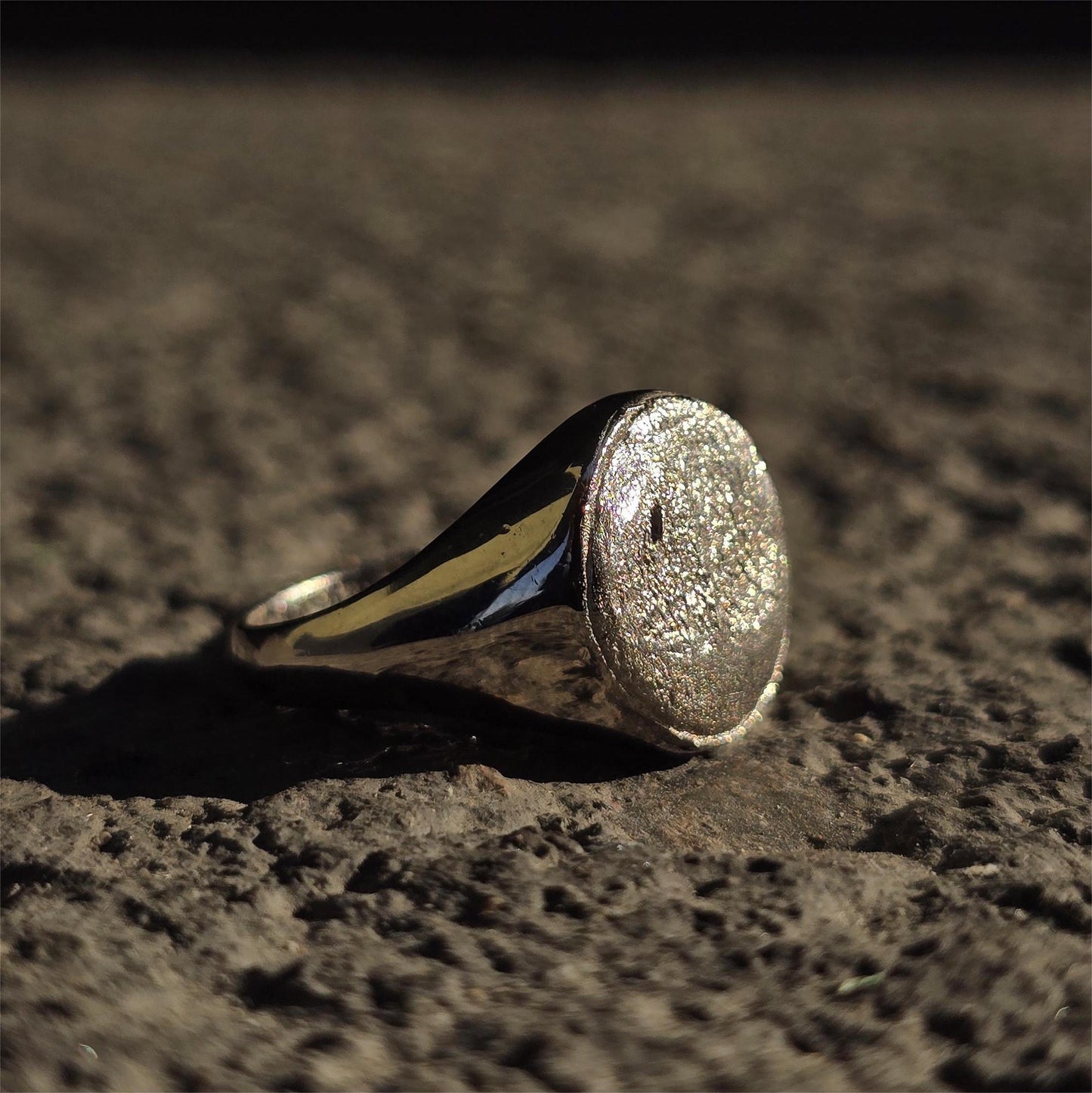 Anillo Signet Grand - 1 cm (KIT En casa)