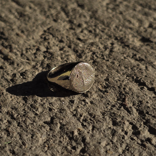 Anillo Signet Grand - 1 cm (KIT En casa)