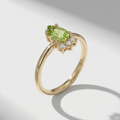 Anillo Aurea — Peridoto