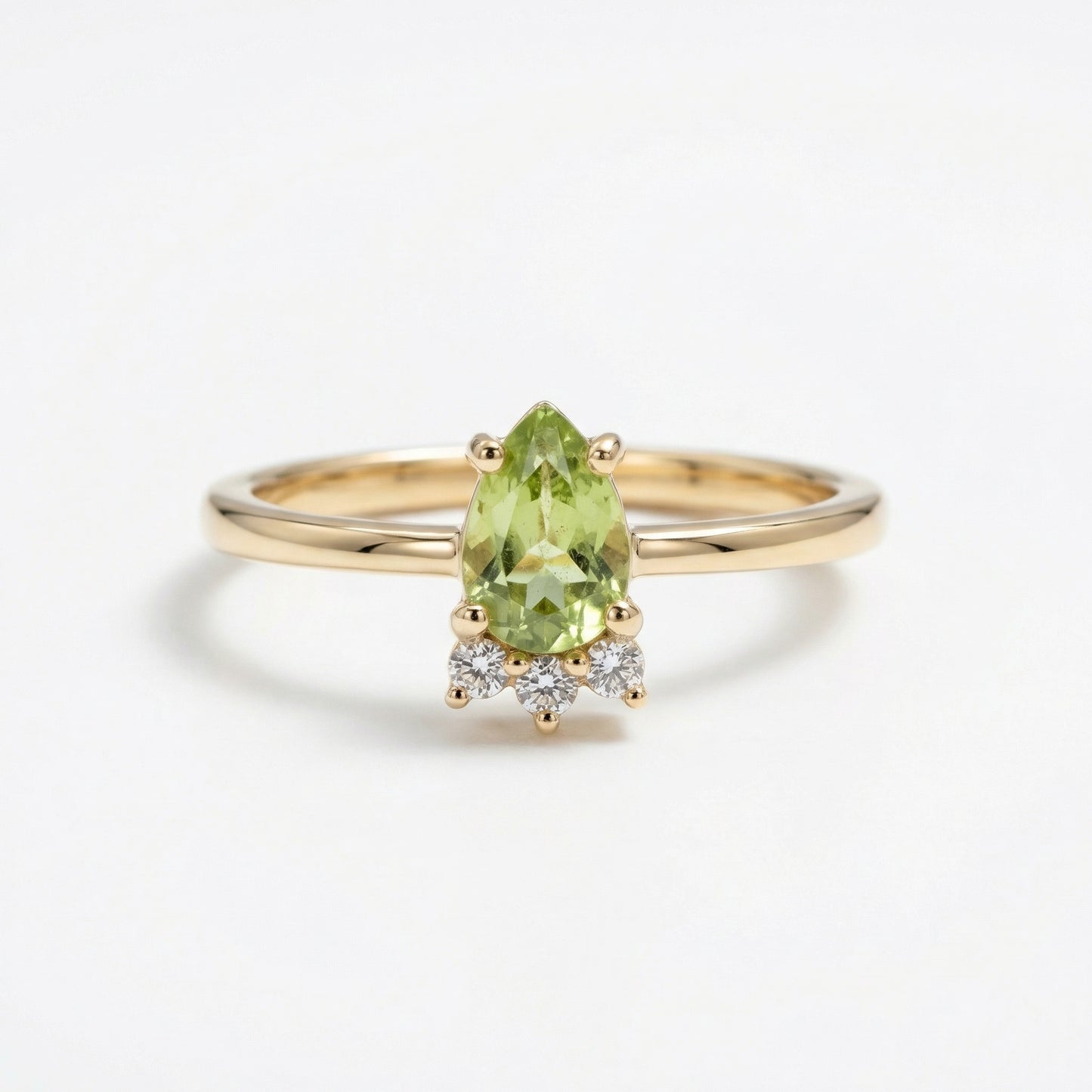 Anillo Aurea — Peridoto