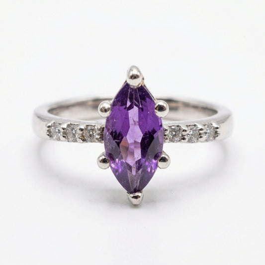 Anillo Aurora - Amatista