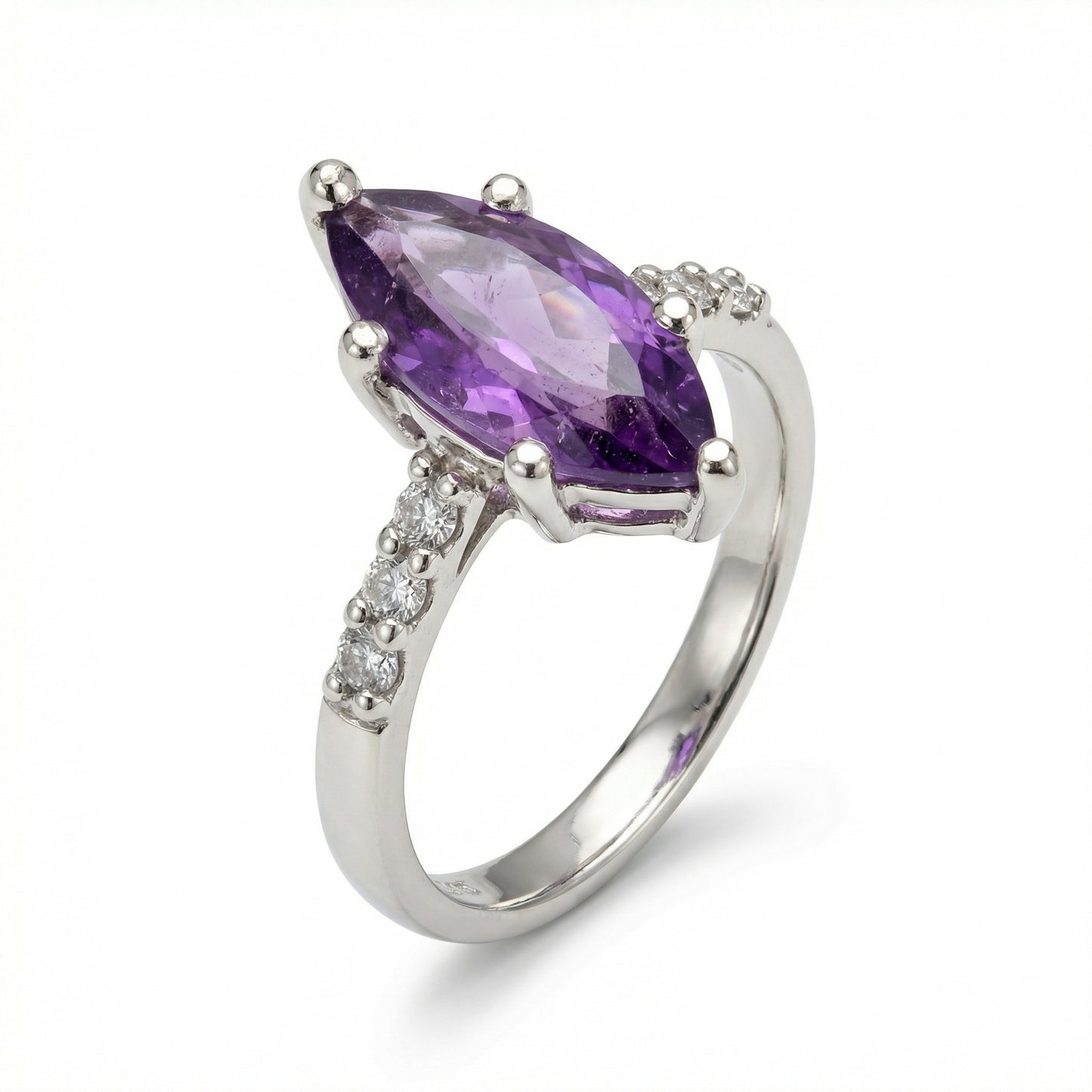 Anillo Aurora - Amatista