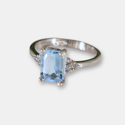 Anillo Celeste - Topacio