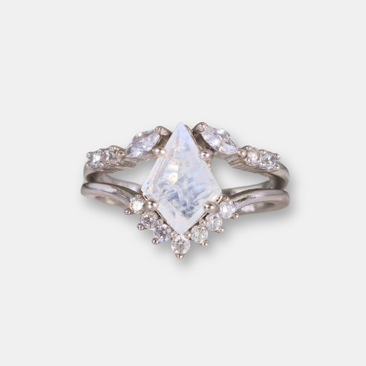 Anillo Selene - Piedra Luna