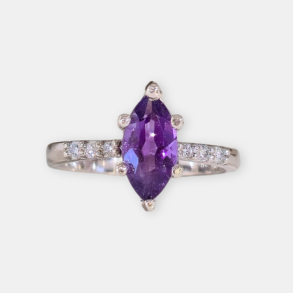 Anillo Aurora - Amatista