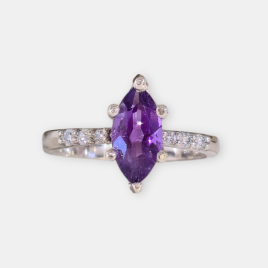 Anillo Aurora - Amatista